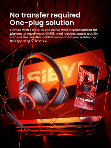 Auriculares Sibyl <span class=keywords><strong>Gamer</strong></span> 7.1, Auriculares para Juegos Tipo C, Auriculares RGB para Juegos, Auriculares para PC - Product Image 4