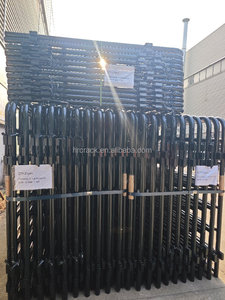 Koolstofstaal veefensters 6 voet buiten, boerderijpoorten voor runderen, paardenomheining, modern design - Product Image 6
