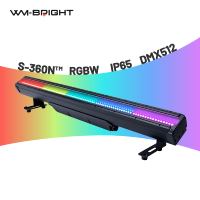 Projecteur LED Wash RGBW 400W Ultra-Lumineux à Effet Stroboscopique, Étanche IP65, IRC Ra90, Éclairage de Scène Extérieur DMX512 pour Concerts, DJ et Spectacles Disco