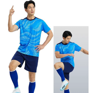 Camiseta de Fútbol Personalizada de Verano de Alta Calidad de Secado Rápido para Hombre, Camisetas de Fútbol de Poliéster/Algodón Sublimadas al por Mayor para Clubes y Equipos - Product Image 6