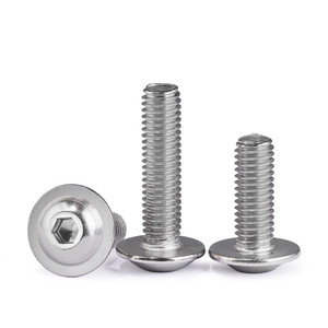Tornillo de <span class=keywords><strong>Cabeza</strong></span> Redonda con Arandela y Collarín, <span class=keywords><strong>Hexagonal</strong></span>, de Acero Inoxidable 304 A2, ISO7380.2, M2 M2.5 M3 M4 M5 M6 M8 - Product Image 4