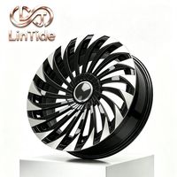 Ventilador Giratorio Dinámico para Llantas Forjadas, Modificación de Vehículos de Lujo, Servicio Personalizado Integral de Alta Precisión