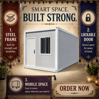 Panneau sandwich en acier détachable et respirant pour véranda conteneur de 40 pieds, villa contemporaine, bureau résidentiel, modulaire et portable
