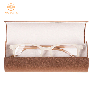 Étui à <span class=keywords><strong>lunettes</strong></span> en cuir fait main |   Boîte à <span class=keywords><strong>lunettes</strong></span> en PU de qualité supérieure avec fermeture magnétique |   Étui de protection pour <span class=keywords><strong>lunettes</strong></span> avec doublure douce - Product Image 3