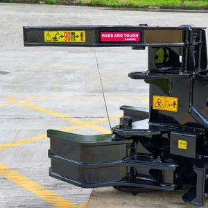 Coupe-bois de bûche tête d'abattage machines forestières 10 ~ 15 tonnes accessoire d'excavatrice cisaillement d'arbre hydraulique - Product Image 1