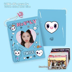 Mini album photo Kawaii avec chaînes, 20 pochettes pour 40 cartes, album de rangement pour petites cartes, mignon et dessin animé - Product Image 2