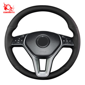 Accessoires de voiture couverture de volant chaude pour <span class=keywords><strong>Mercedes</strong></span> Benz classe CLS GLK350 4Matic classe B - Product Image 1