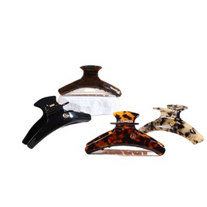 French Style Acetate Hair <b>Clip</b> 13 Cm Leopard Print Gripper For Women Daily Use - Product Image 5