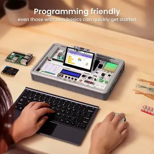 Estación de Desarrollo de Aprendizaje de IA Chipboard Crowpi 3, 41 Módulos Integrados, Más de 80 Lecciones, con Rpi 5/arduino/micro:bit/pico Inteligente - Product Image 6