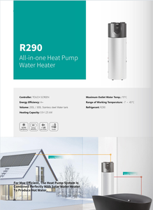 J12HW200V2/ J12HW300V2 Hot Water Heat <b>Pump</b> Easy Installation Heat <b>Pump</b> - Product Image 5