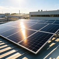 Module solaire photovoltaïque Lianshuo Banhao TP182-630N de type N pour panneaux bifaciaux 630W à haute efficacité, verre trempé double face de 182 mm