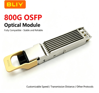 Module optique OSFP DD 800G DR4 1310nm MPO-12 APC à vente chaude en usine, basé sur BRCM DSP PAM4 pour centre IA, module SFP 800G