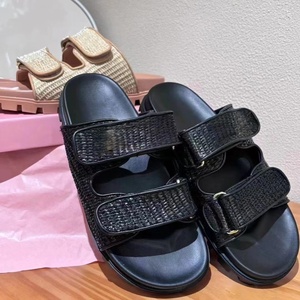 Sandalias de Mujer de Diseño Tejido de Alta Calidad, Sandalias Casuales de Moda, Sandalias Transpirables e Impermeables para Verano y Exteriores - Product Image 5