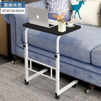 Table élévatrice mobile pour ordinateur portable, lit de bureau pliable pour la maison