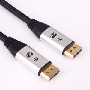 Cable <span class=keywords><strong>DisplayPort</strong></span> <span class=keywords><strong>a</strong></span> DP de Alta Calidad, Nuevo, con Molde Metálico LJ 8K - Product Image 1
