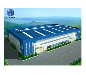 Yunjoin Metalen Frame Gebouw Staalconstructie Fabriek Geprefabriceerde Industriële Stalen Structuur Magazijn