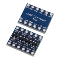 Convertidor de nivel lógico IIC I2C de 2 canales/4 canales, módulo bidireccional de 5V a 3,3 V para Arduino