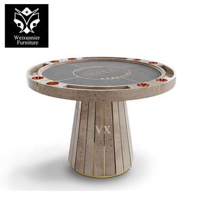 <span class=keywords><strong>Table</strong></span> <span class=keywords><strong>de</strong></span> <span class=keywords><strong>poker</strong></span> Texas Hold'em <span class=keywords><strong>de</strong></span> style moderne et luxueux avec panneau d'angle en bois pour meubles <span class=keywords><strong>de</strong></span> divertissement ou <span class=keywords><strong>de</strong></span> jeu - Product Image 5