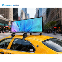 Henan chine Vertex haute luminosité étanche Wifi toit de voiture Taxi publicité P2.5 Taxi haut affichage Led
