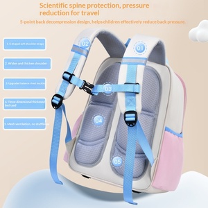 Mochila Escolar para Primaria, Grados 1-3, Nueva Mochila Infantil de Nailon, Ligera, Gran Capacidad, Resistente al Agua, Ultraligera - Product Image 5