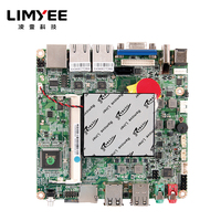 Zeroone Nouvelle carte mère mini sans ventilateur J1800 J1900 Intel LGA1156 DDR3 8 Go monocanal ITX pour ordinateur de bureau avec SATA intégré et double affichage