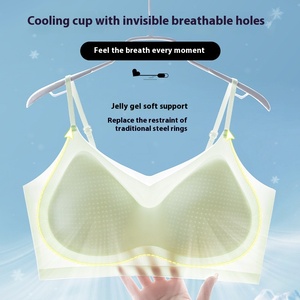 Áo ngực nâng ngực không gọng, chất liệu lụa đá siêu mỏng, liền mạch, che khuyết điểm, dành cho ngực nhỏ, kiểu dáng đẹp, không lộ bên trong. - Product Image 4