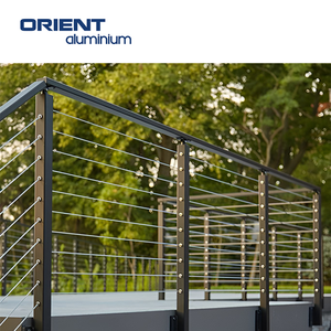 手すりステンレスポストフレームレス手すりバルコニーテラス手すり手すり - Product Image 1