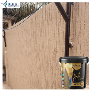 Peinture Graffiato Gamazine, revêtement texturé acrylique pour murs extérieurs et intérieurs, finition imperméable résistante aux fissures, couleur personnalisée - Product Image 2