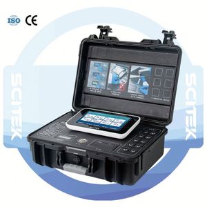 Medidor de Calidad del Agua Multiparamétrico con Pantalla Táctil SCITEK 400-750nm, Pantalla Táctil a Color de 8 Pulgadas, Almacenamiento de Datos en Tarjeta TF para Laboratorio - Product Image 4