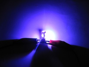 Ampoule LED de tableau de bord de voiture Autodragons 12V T4.2 T4.7 3SMD - Product Image 6