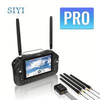 SIYI UniRC 7 Pro Station au sol portable double fréquence 2.4/5 GHz 7 pouces 1080P écran tactile haute luminosité Image numérique 4K