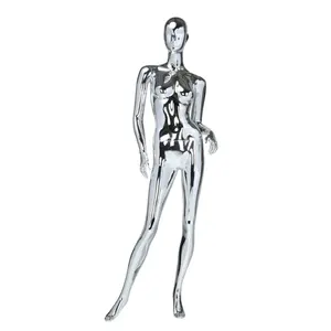 Factory supplier silver cheap soft female mannequin