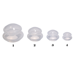 Juego de 4 Uds. De terapia de ventosas de silicona <span class=keywords><strong>para</strong></span> masaje, juego de tazas de silicona, juego de succión de masaje al vacío <span class=keywords><strong>para</strong></span> reducción de celulitis y masaje corporal - Product Image 3