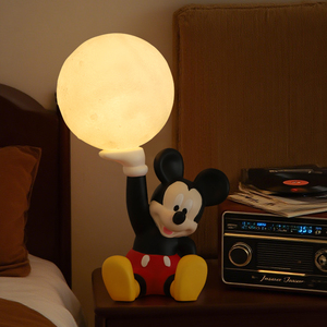 Creative New Resin <strong>Mickey</strong> <strong>Mouse</strong> Night Light for <strong>Bedroom</strong> and Study Room Desktop Decoration - Product Image 2