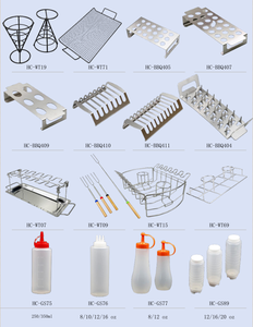 Cuiseur à légumes antiadhésif de panier de grillade de BBQ avec la poignée démontable - Product Image 6