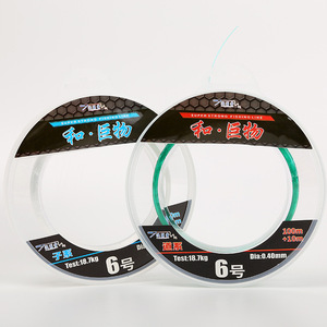 Línea de Pesca de Nylon Hjw de 100M, Alta Resistencia, Transparente, para Peces Gigantes - Product Image 4