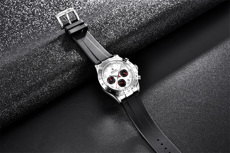 Top marque BENYAR nouveaux hommes montres à Quartz de luxe Silicone chronographe 30M étanche montre de sport pour hommes reloj hombre