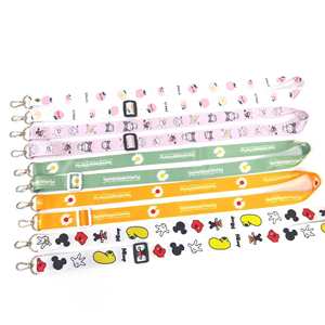 Wholesale Custom Logo Free Sample Customized logo Factory Cheap Price OEM Mini MOQ Free Sample Silk Screen <b>Polyester</b> <b>Lanyard</b> - Product Image 1
