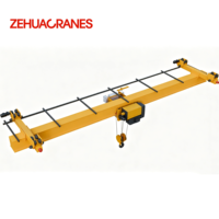 Pont roulant suspendu Zehua type LX à poutre simple 5T 10T 15T CE, portée personnalisée pour atelier à faible hauteur de plafond