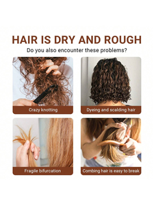 Huile capillaire à l'argan et au gingembre <span class=keywords><strong>marocain</strong></span> ODM OEM - Hydratante, lissante, nourrissante, réparatrice des dommages du cuir chevelu, 2 en 1, rafraîchissante, usage domestique, 100 ml - Product Image 2