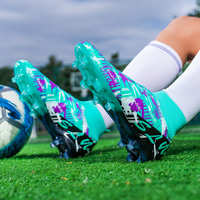 Chaussures de football tendance, nouvelles, pour hommes, femmes et enfants, chaussures à crampons FG, vente en gros, chaussures de football professionnelles, taille 33-46