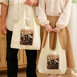 Sac fourre-tout en toile Dungeon Crawling <span class=keywords><strong>Carl</strong></span> & Princess Donut, cadeau pour les fans de livres - Product Image 5