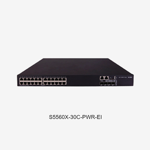 24-Port Ten Gigabit Optical Uplink Layer-3 <b>Switch</b> LS-5560X-30F-Ei POE VLAN Function 100m UTP 8k 10/100m Ethernet Stock - Product Image 2