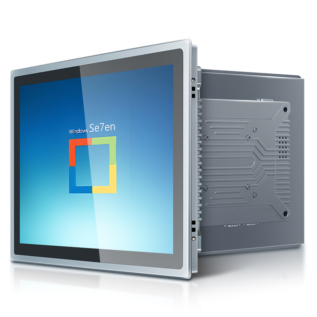 ZHICHUN 19-Inch Square 1080P LCD Touch Monitor Backlight Sunlight Readable 1000 Nits Industrial Capacitive Display VGA DC