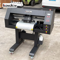 Kongkim Expédition rapide Imprimante DTF Impression sur tout tissu Imprimante DTF double Xp600 A2 A3 Machine d'impression Impression T-shirt