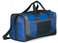 Sac de nuit en polyester rouge à la mode avec fermeture à glissière disponible en différentes couleurs