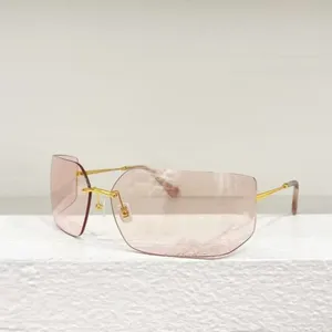 <span class=keywords><strong>Occhiali</strong></span> <span class=keywords><strong>da</strong></span> <span class=keywords><strong>Sole</strong></span> Retrò Estivi Senza Bordi per Donne, Design <span class=keywords><strong>di</strong></span> <span class=keywords><strong>Marca</strong></span>, <span class=keywords><strong>Occhiali</strong></span> Steampunk Trendy con Protezione UV400 - Product Image 2