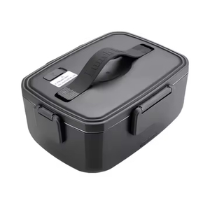 2L <b>Large</b> Capacity Car Double Electric Lunch <b>Box</b> Electric Heated Lunch <b>Box</b> Stainless Steel Portable Insulated Lunch <b>Box</b> - Product Image 1