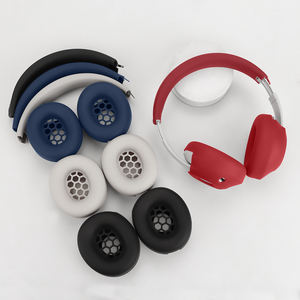 Funda de Silicona para Auriculares <span class=keywords><strong>Beats</strong></span> <span class=keywords><strong>Studio</strong></span> <span class=keywords><strong>Pro</strong></span>, Funda para Auriculares Supraaurales, Almohadillas y Cubierta para Auriculares, Protector de Diadema - Product Image 1