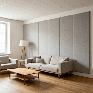 Paneles Acústicos Decorativos de Tela No Tejida <span class=keywords><strong>Antiruido</strong></span> de Alta Calidad Qinsound <span class=keywords><strong>para</strong></span> el Hogar y la Sala de Estar - Product Image 1